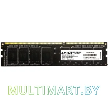 Оперативная память AMD Radeon Value 4GB DDR3 PC3-10600 (R334G1339U1S-UO)